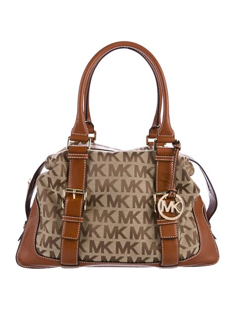 does michael kors produce fabric bag|shoulder bag Michael Kors purse.